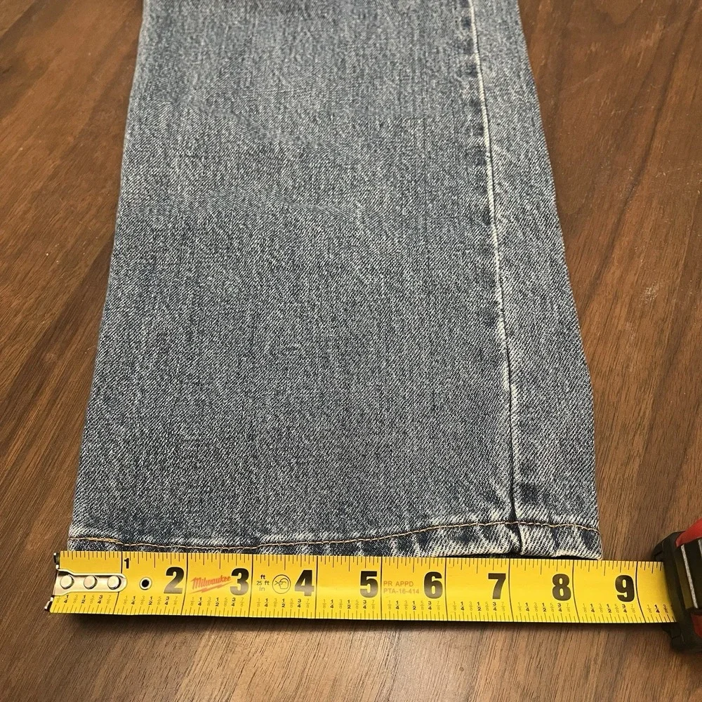 Vintage Levis 505 Mens 36x30 Jeans Straight Leg Regular Fit Denim Made In Canada